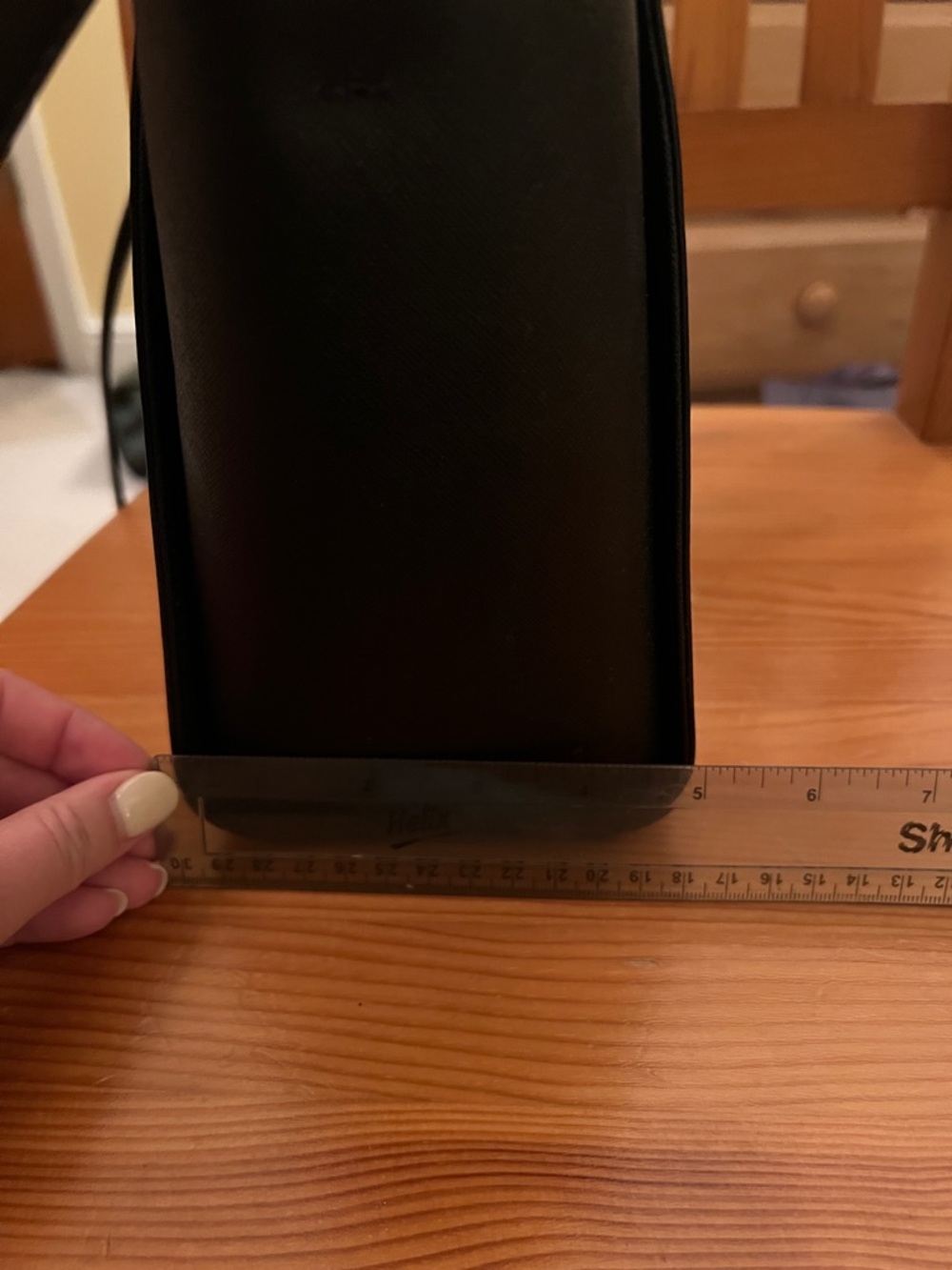 kate spade Black Leather Satchel with Adjustable Crossbody Strap - Picture 7 of 7